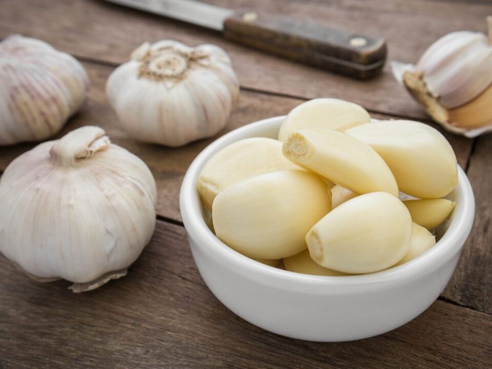 Knoblauch zur Steigerung der Potenz